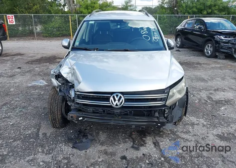 2017 Volkswagen Tiguan 2.0T S from USA, damaged, VIN WVGBV7AX4HK000867
